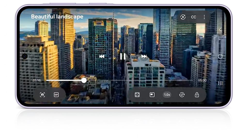 Viền màn hình siêu mỏng trên Samsung Galaxy A37 mang lại không gian hiển thị rộng rãi, tối ưu trải nghiệm giải trí Viền màn hình siêu mỏng trên Samsung Galaxy A37 mang lại không gian hiển thị rộng rãi, tối ưu trải nghiệm giải trí