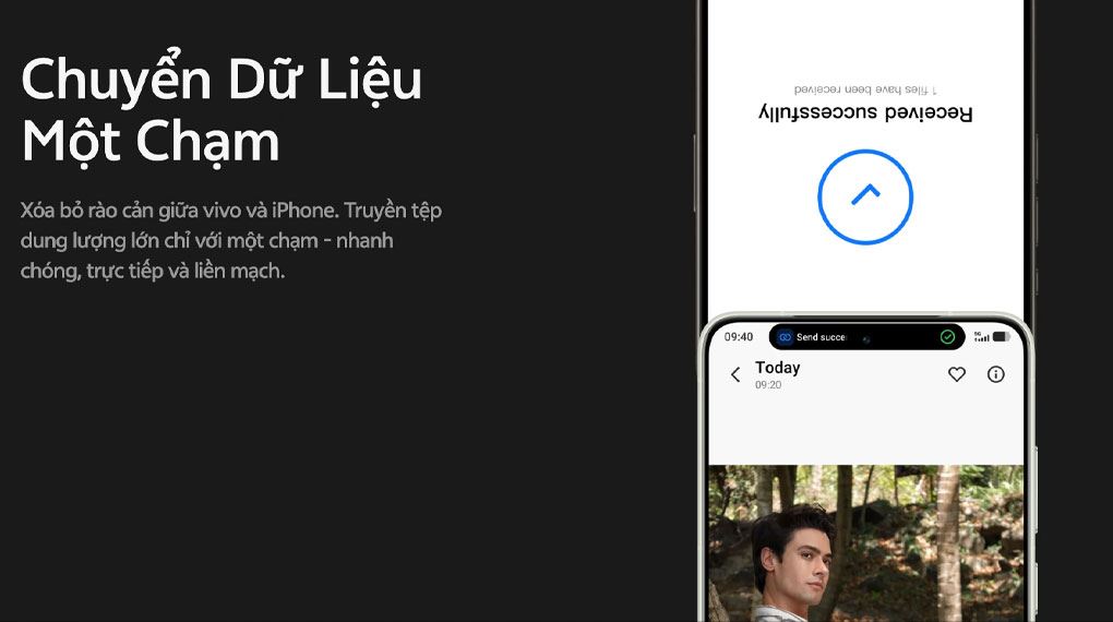 Ứng dụng EasyShare của vivo X300 Ultra giúp chuyển dữ liệu một chạm và kết nối tốt với hệ sinh thái Apple cực kỳ tiện lợi Ứng dụng EasyShare của vivo X300 Ultra giúp chuyển dữ liệu một chạm và kết nối tốt với hệ sinh thái Apple cực kỳ tiện lợi
