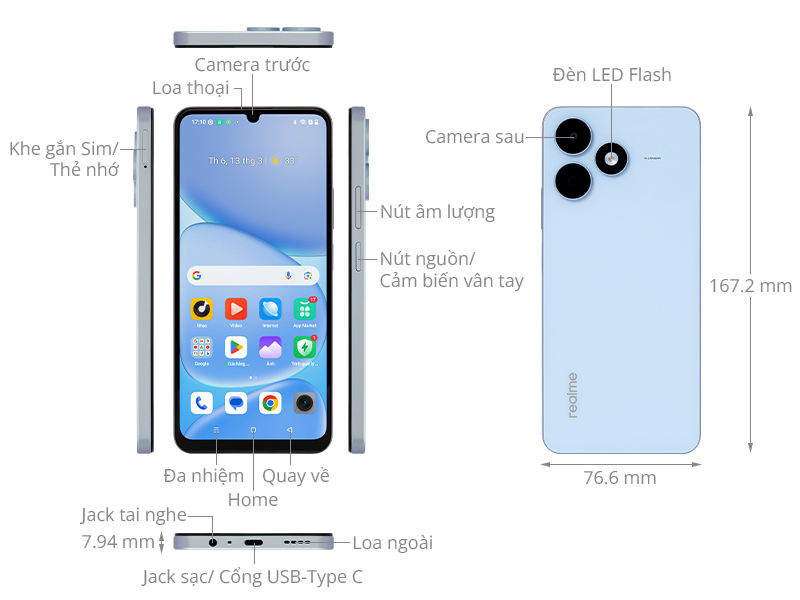 realme Note 80 4GB/64GB