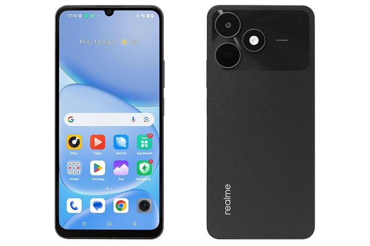Điện thoại realme Note 80 4GB/64GB Màu Đen