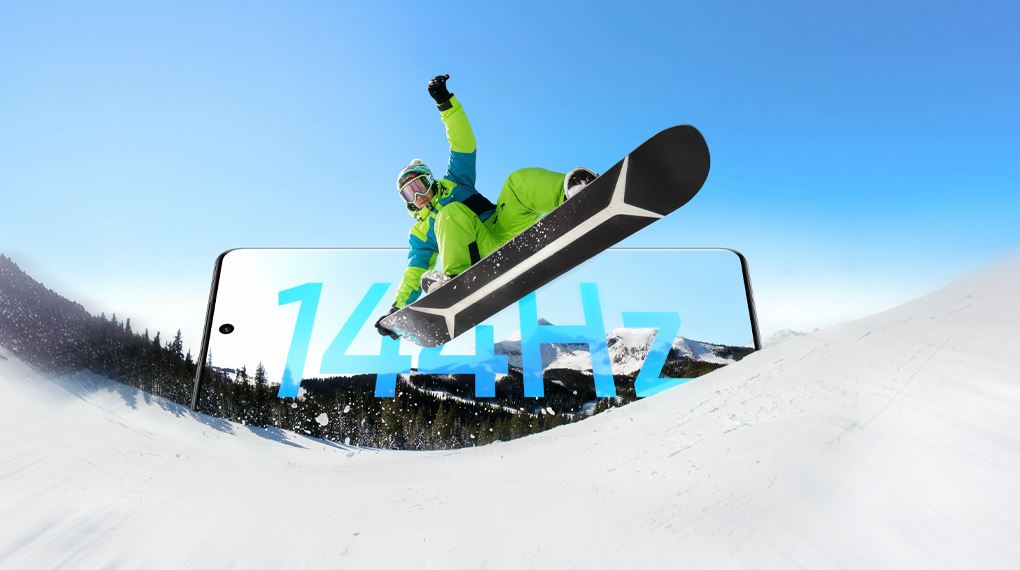 Màn hình realme P4 Power 5G có tần số quét 144 Hz, giúp mọi thao tác vuốt chạm và chuyển cảnh cực kỳ mượt mà Màn hình realme P4 Power 5G có tần số quét 144 Hz, giúp mọi thao tác vuốt chạm và chuyển cảnh cực kỳ mượt mà