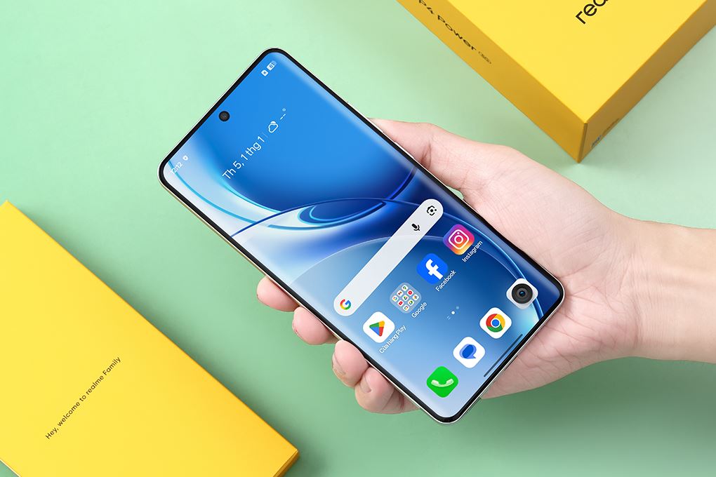 Điện thoại realme P4 Power 5G 12GB/256GB Màu Bạc