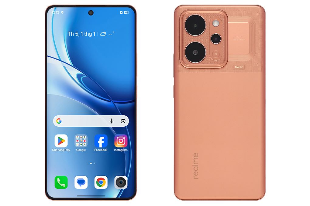 Điện thoại realme P4 Power 5G 12GB/256GB Màu Cam