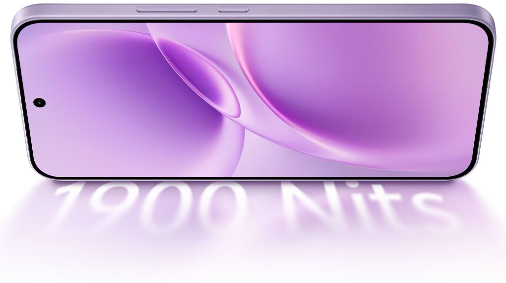 Màn hình vivo V70 FE có độ sáng tối đa 1900 nits, giúp hiển thị nội dung sắc nét và rõ ràng ngay cả dưới nắng gắt Màn hình vivo V70 FE có độ sáng tối đa 1900 nits, giúp hiển thị nội dung sắc nét và rõ ràng ngay cả dưới nắng gắt