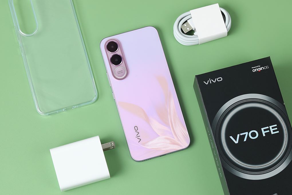 Điện thoại Vivo V70 FE 5G 12GB/256GB Màu Tím