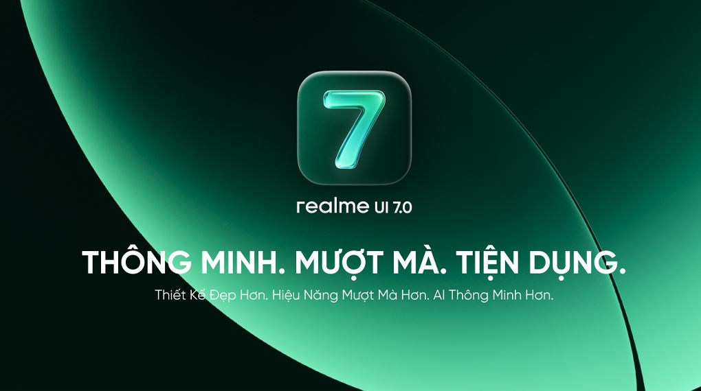 realme C100 chạy realme UI 7.0 hiện đại, tích hợp AI thông minh giúp tối ưu mạng và hiệu năng theo thói quen của bạn realme C100 chạy realme UI 7.0 hiện đại, tích hợp AI thông minh giúp tối ưu mạng và hiệu năng theo thói quen của bạn
