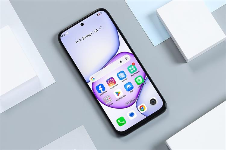Điện thoại realme C100 4G 8GB/256GB Màu Nâu