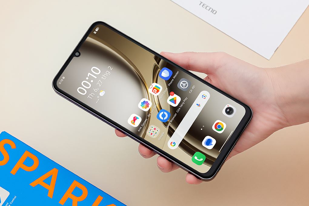 Điện thoại Tecno Spark Go 3 4GB/64GB Màu Xám