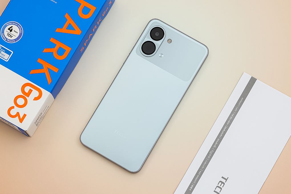 Điện thoại Tecno Spark Go 3 4GB/64GB Màu Xám