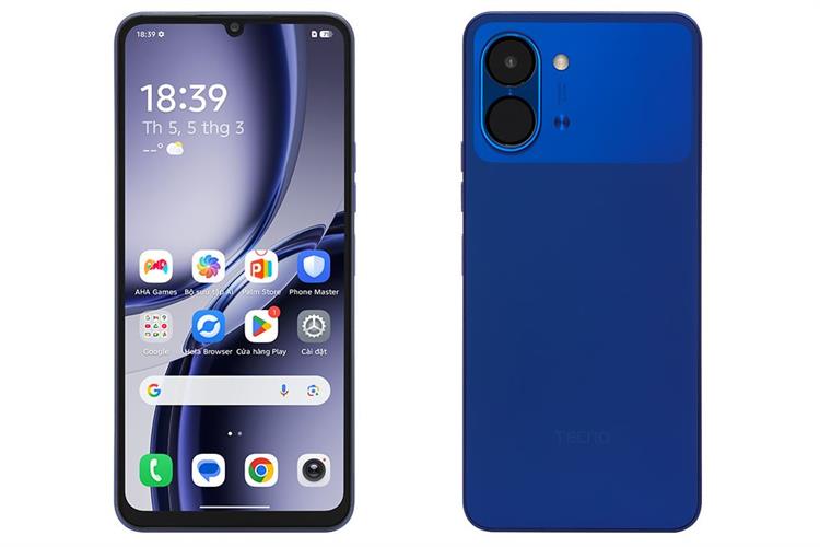 Điện thoại Tecno Spark Go 3 4GB/128GB Màu Xanh Dương