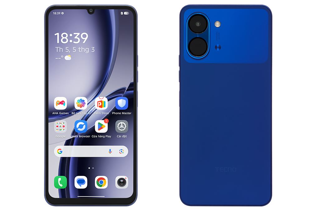 Điện thoại Tecno Spark Go 3 4GB/128GB Màu Xanh Dương