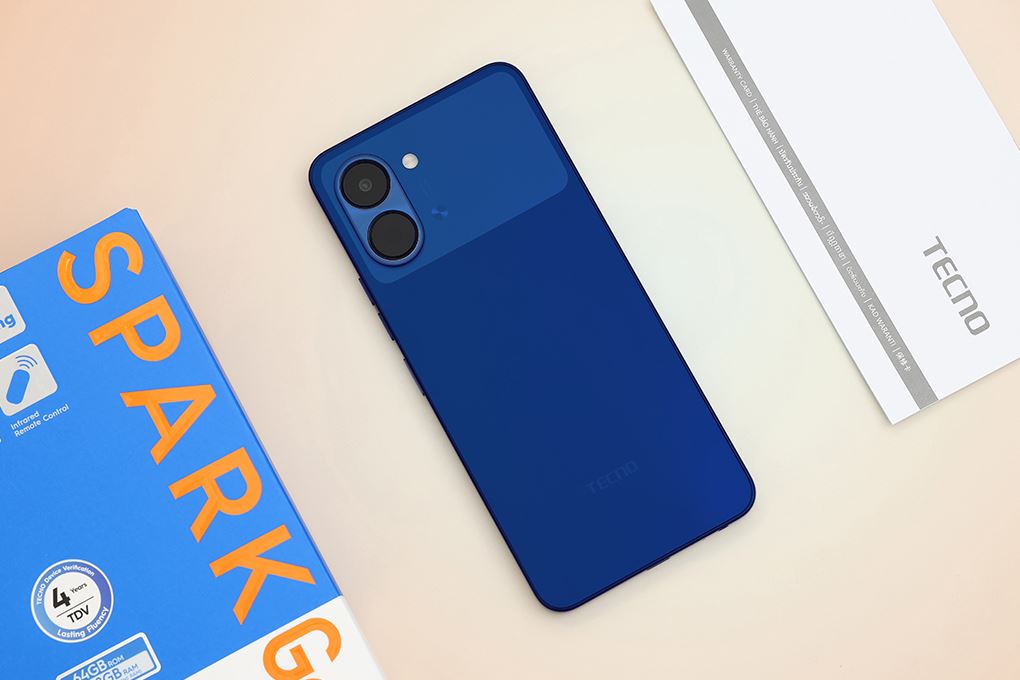 Điện thoại Tecno Spark Go 3 4GB/128GB Màu Xanh Dương