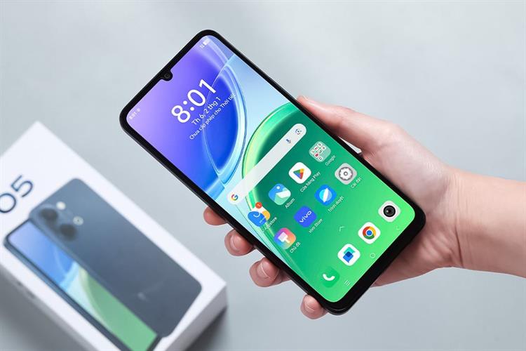 Điện thoại vivo Y05 4GB/128GB Màu Đen