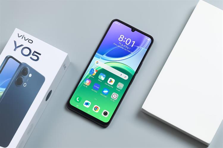 Điện thoại vivo Y05 4GB/128GB Màu Đen
