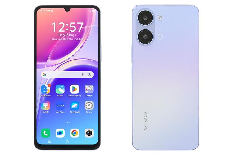 Điện thoại vivo Y05 4GB/128GB Màu Xanh Dương