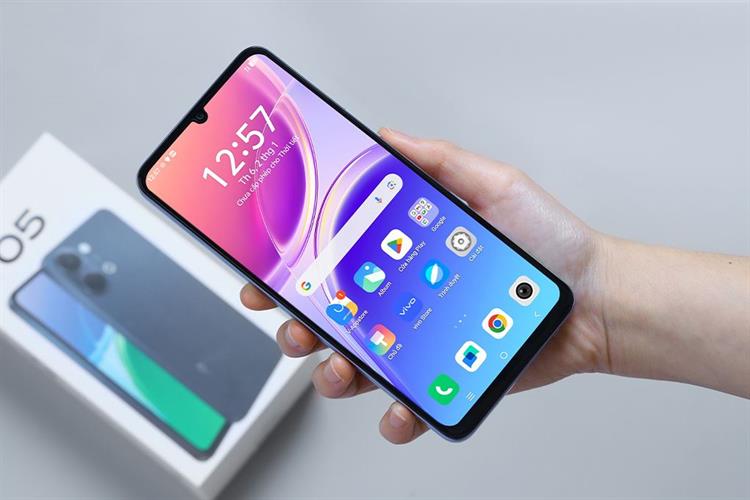 Điện thoại vivo Y05 4GB/128GB Màu Xanh Dương