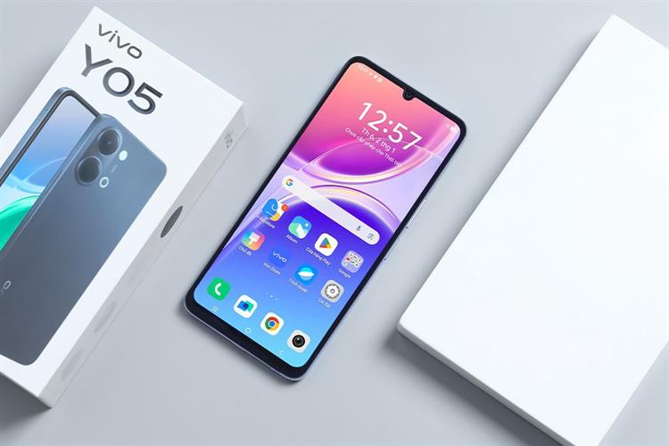 Điện thoại vivo Y05 4GB/128GB Màu Xanh Dương