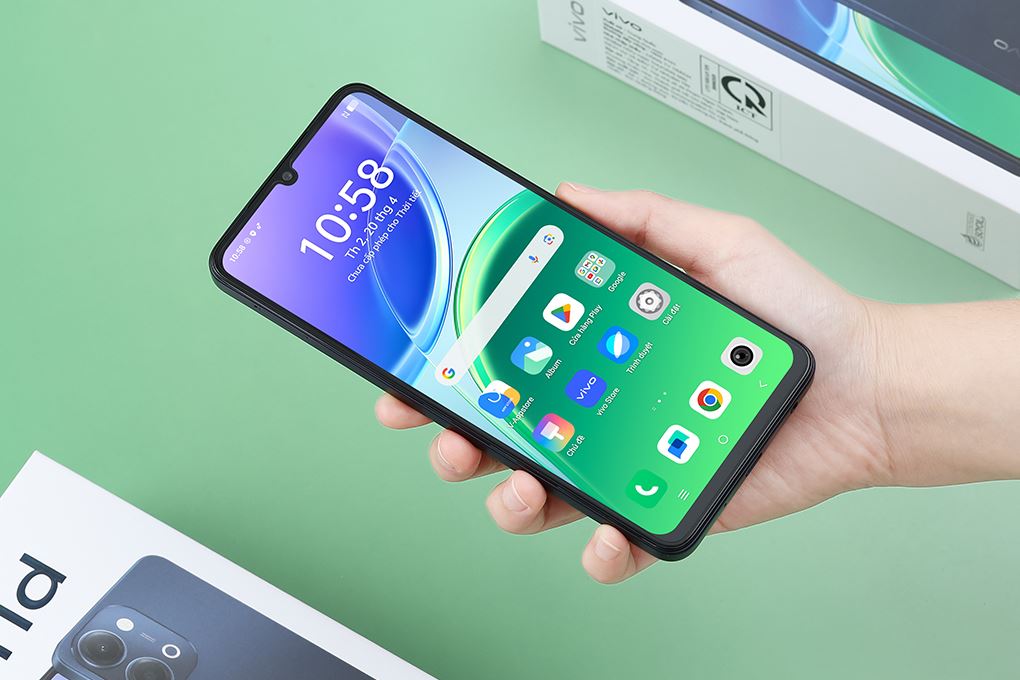 Điện thoại Vivo Y11d 4GB/128GB Màu Đen