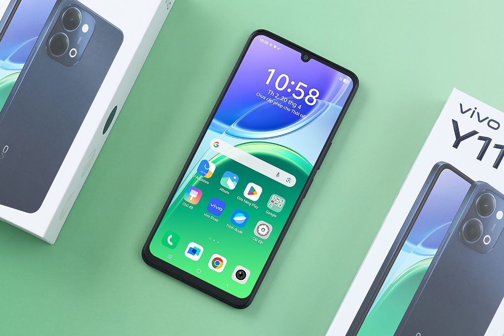 Điện thoại Vivo Y11d 6GB/128GB Màu Đen