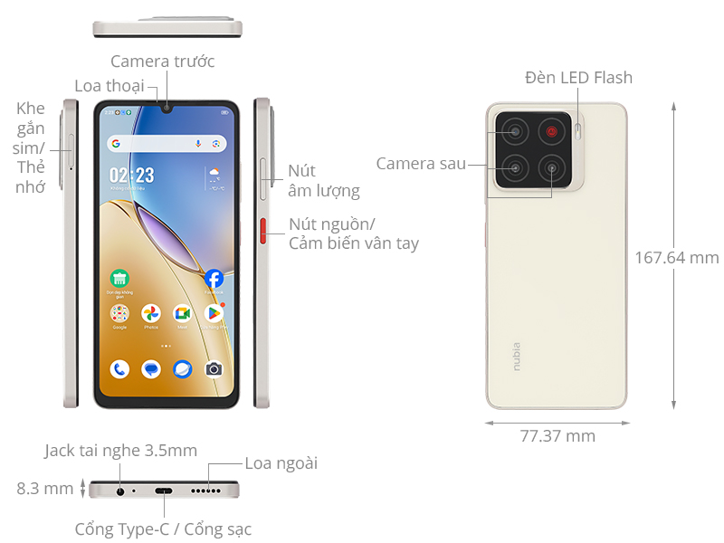 Nubia A56 4GB/128GB