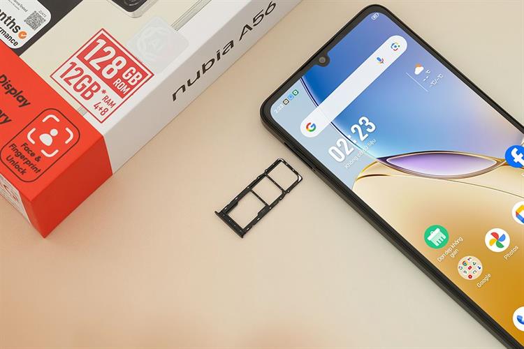 Điện thoại Nubia A56 4GB/128GB Màu Đen