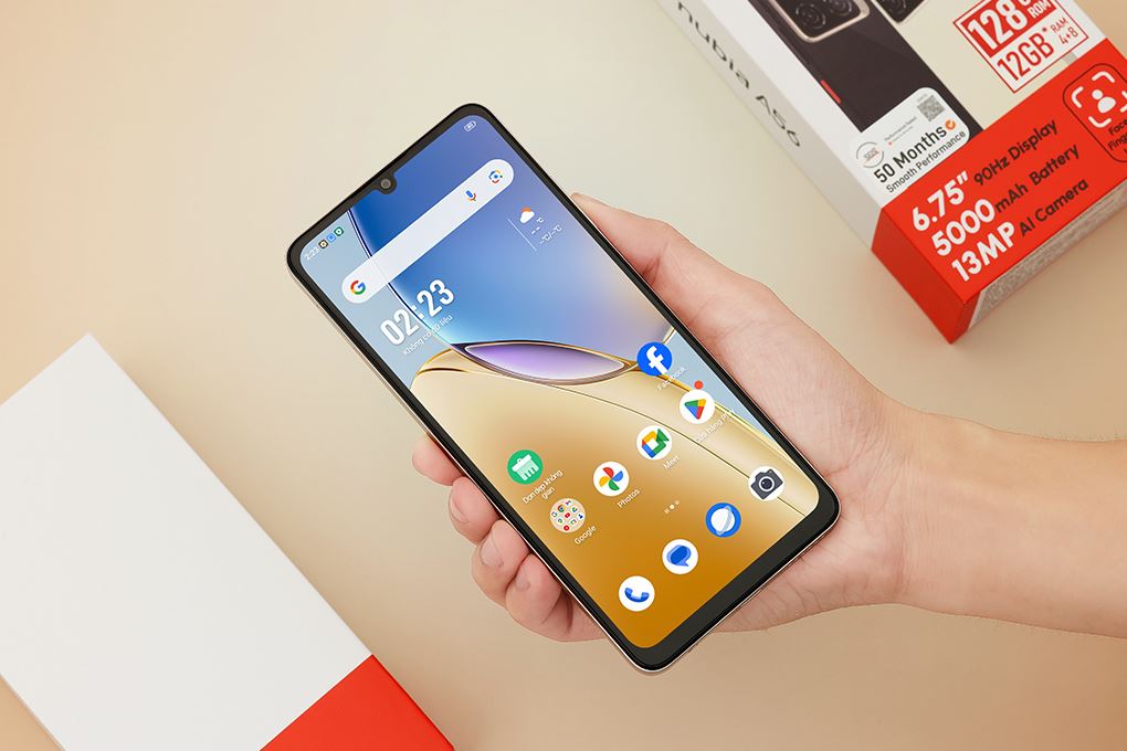 Điện thoại Nubia A56 4GB/128GB Màu Vàng