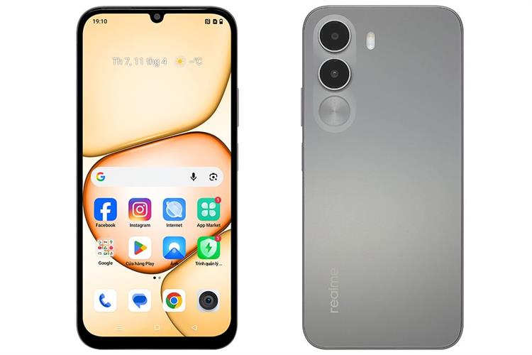 Điện thoại realme C100i 4GB/64GB Màu Xám