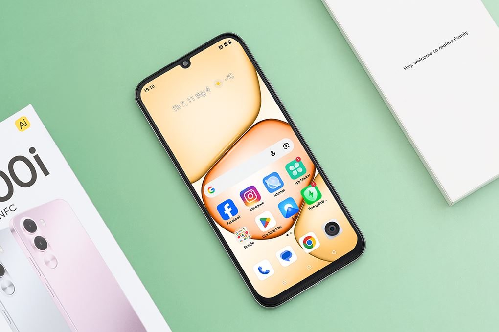 Điện thoại realme C100i 4GB/128GB Màu Tím