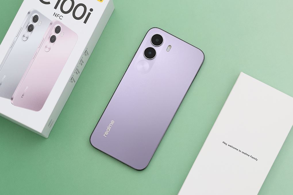 Điện thoại realme C100i 4GB/128GB Màu Tím