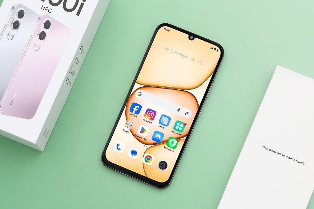 Điện thoại realme C100i 4GB/128GB Xám - 4