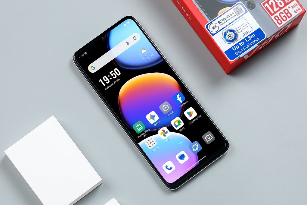 Điện thoại Nubia V80 Max 4GB/128GB Màu Bạc