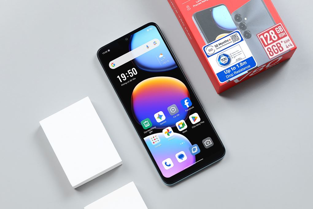 Điện thoại Nubia V80 Max 4GB/128GB Màu Xanh Thiên Thanh