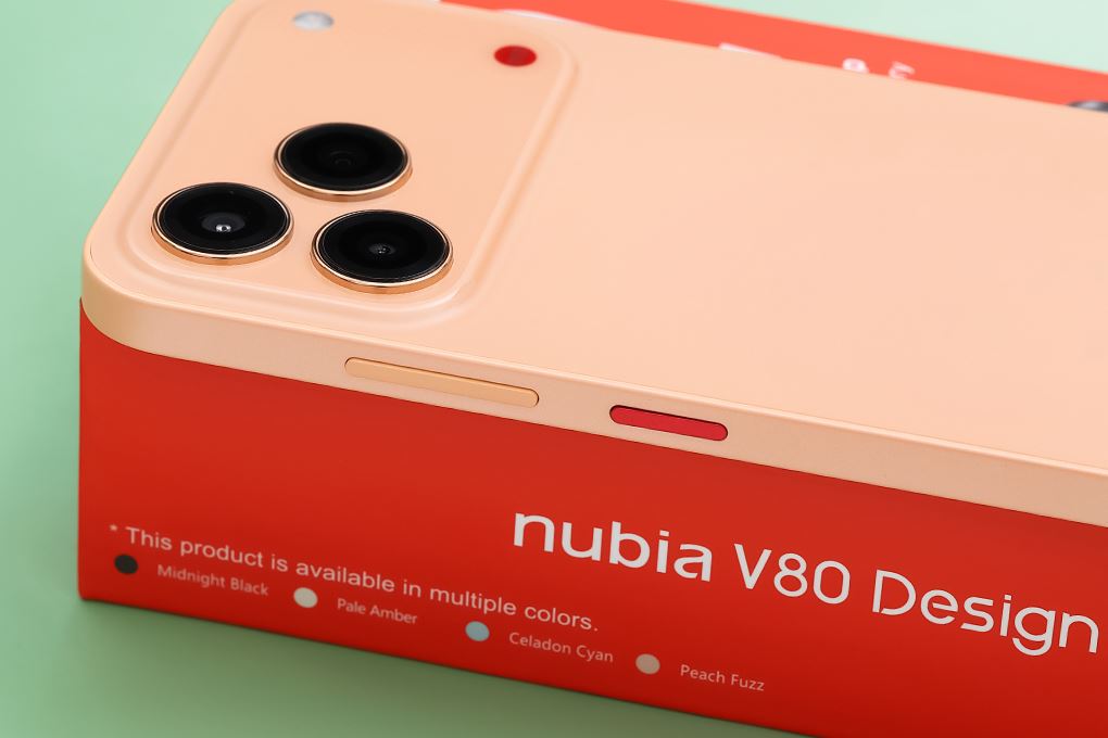 Điện thoại Nubia V80 Design 4GB/128GB Màu Cam nhạt