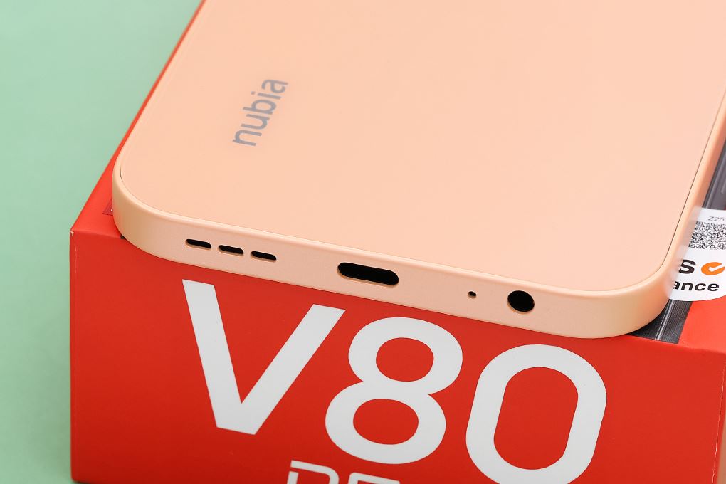 Điện thoại Nubia V80 Design 4GB/128GB Màu Cam nhạt