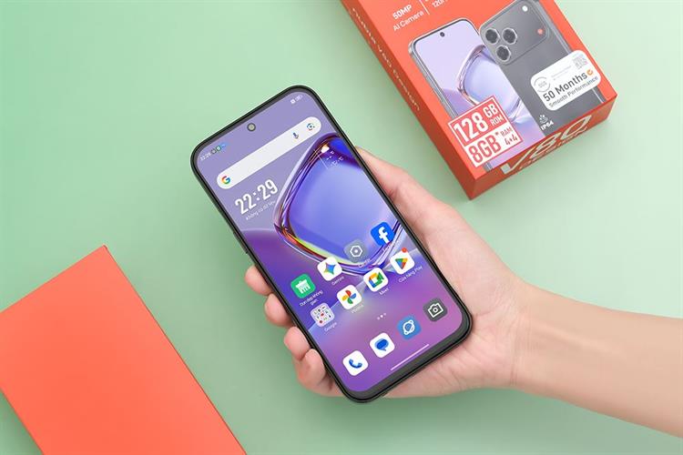 Điện thoại Nubia V80 Design 4GB/128GB Màu Đen