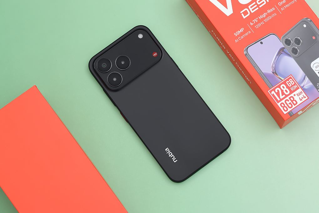 Điện thoại Nubia V80 Design 4GB/128GB Màu Đen