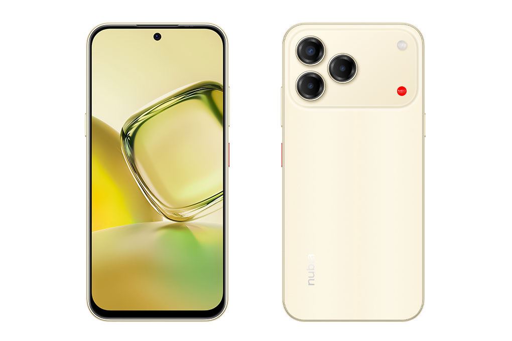 Điện thoại Nubia V80 Design 4GB/128GB Màu Vàng nhạt