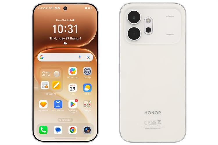 Điện thoại Honor 600 8GB/256GB Màu Trắng - Vàng