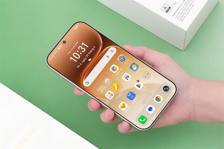 Điện thoại Honor 600 8GB/256GB Màu Trắng - Vàng