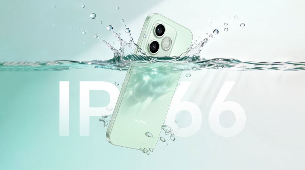 HONOR 600 Lite đạt chuẩn kháng nước bụi IP66, giúp bạn an tâm chạy xe dưới trời mưa mà không lo tia nước làm hỏng máy HONOR 600 Lite đạt chuẩn kháng nước bụi IP66, giúp bạn an tâm chạy xe dưới trời mưa mà không lo tia nước làm hỏng máy