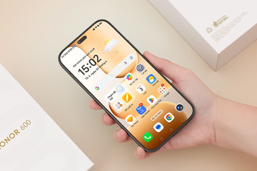 Điện thoại Honor 600 Lite 8GB/256GB Màu Đen