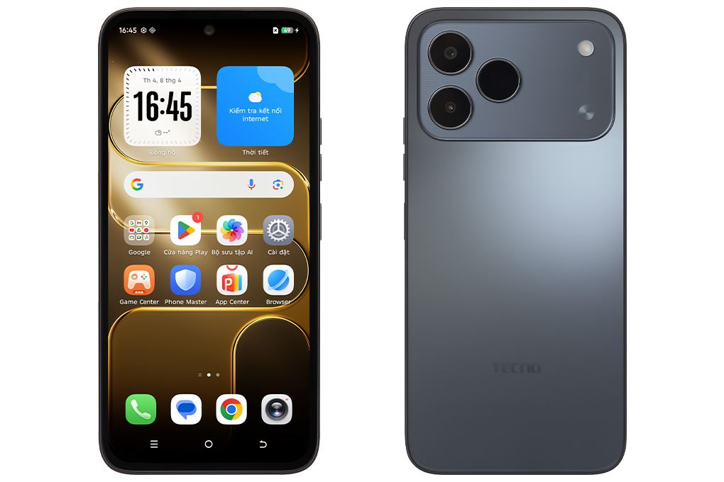 Điện thoại Tecno Spark 50 4GB/128GB Màu Đen