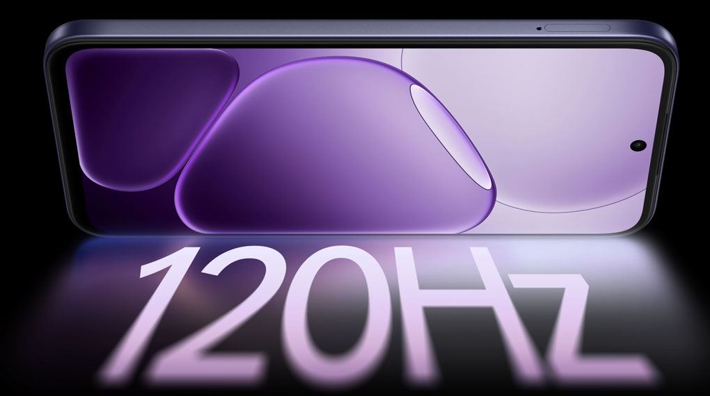 Màn hình OPPO A6t Pro với tần số quét 120 Hz mượt mà, độ sáng 1125 nits giúp hiển thị rõ nét ngay cả ngoài trời