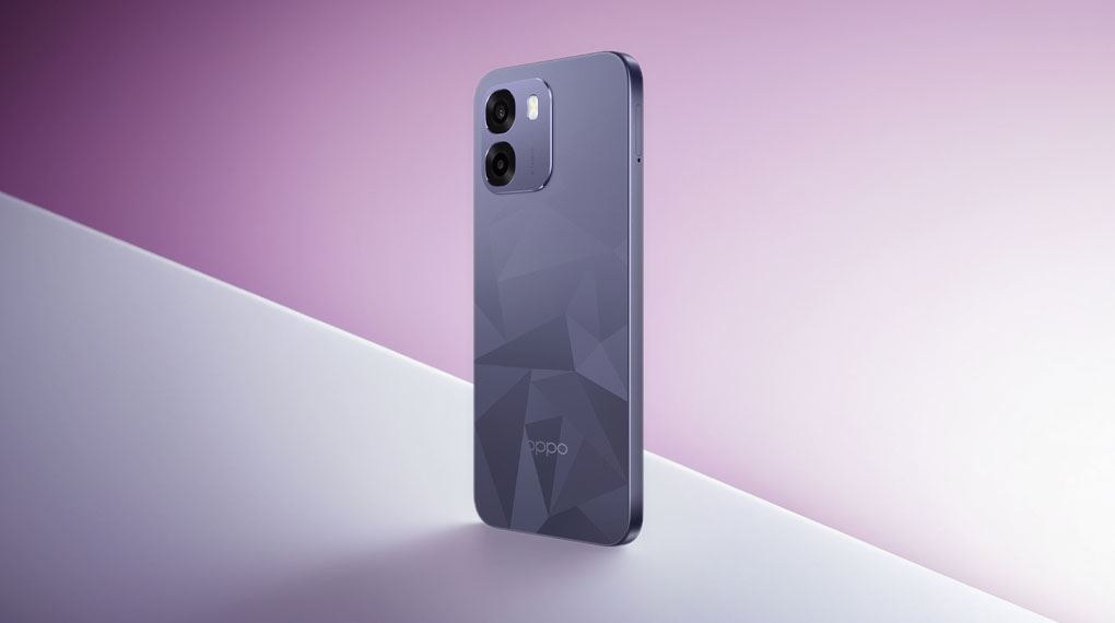 OPPO A6t Pro thiết kế mỏng 8.61 mm cùng mặt lưng nhám chống bám vân tay, cho cảm giác cầm nắm chắc chắn, thoải mái