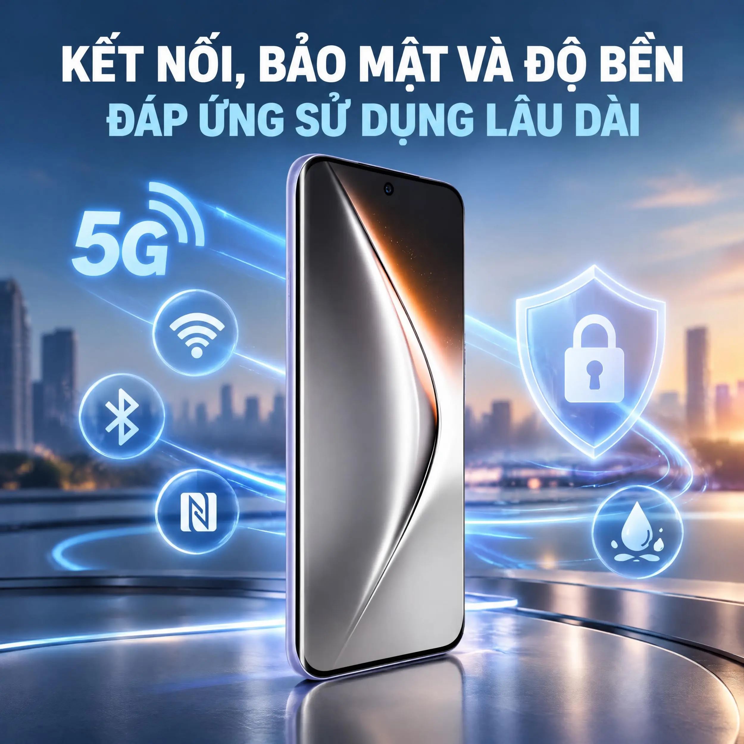 Tecno Pova Curve 2 5G 8GB/128GB - kết nối, bảo mật Tecno Pova Curve 2 5G 8GB/128GB - kết nối, bảo mật