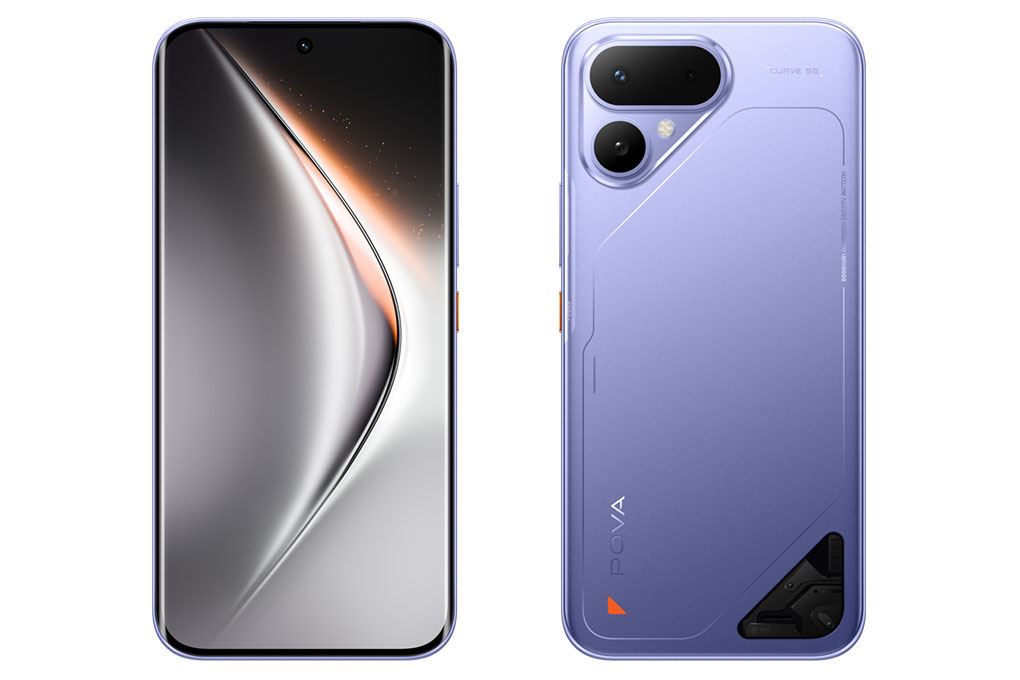 Điện thoại Tecno Pova Curve 2 5G 12GB/256GB Màu Tím