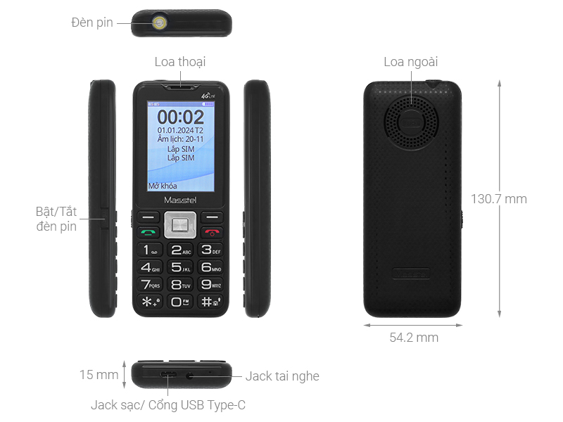 Masstel IZI T6 T127