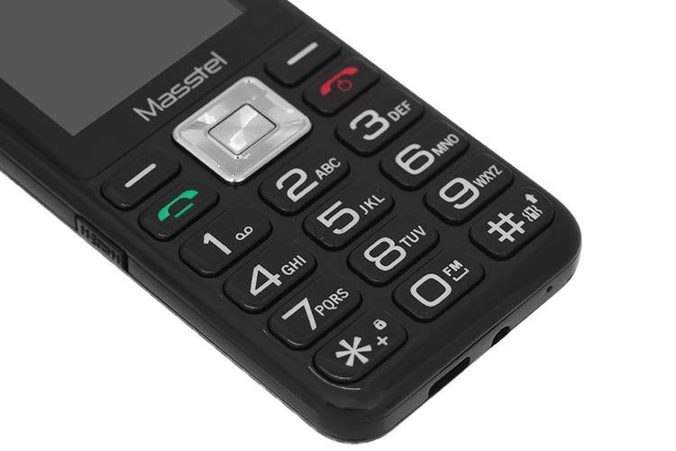 Điện thoại Masstel IZI T6 T127 Màu Đen