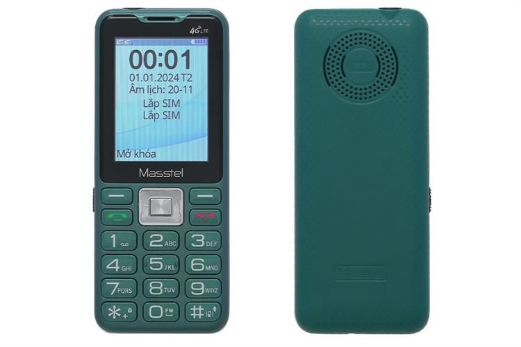 Điện thoại Masstel IZI T6 T127 Màu Xanh lá