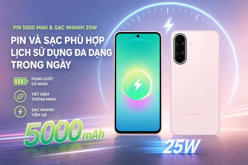 Điện thoại Samsung Galaxy A27 8GB/128GB Màu Hồng